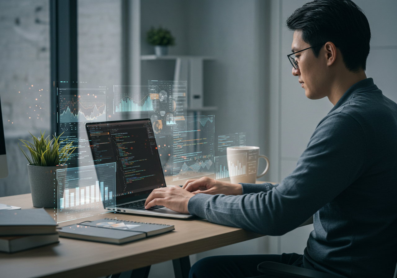 Web Development Illustration